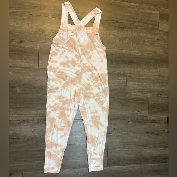 Smash + Tess Cotton Candy Sky Pink Romperalls - Picture 4 of 7